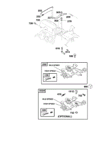 Controls parts for Briggs & Stratton Engine 117432-0502-E1 from AppliancePartsPros.com