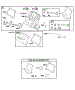 Cylinder Head, Gasket Set - Valve, Lubrication