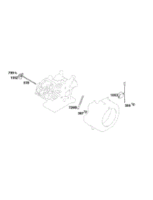Oil Sensor Group parts for Briggs & Stratton Engine 118432-0061-B1 from AppliancePartsPros.com