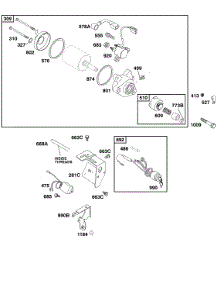 Electric Starter parts for Briggs & Stratton Engine 118432-0116-E1 from AppliancePartsPros.com