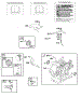 Cylinder, Operator's Manual, Piston, Rings, Connecting Rod, Warning Label