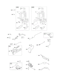 Controls, Flywheel Brake, Governor Spring, Ignition parts for Briggs & Stratton Engine 11A602-0111-E1 from AppliancePartsPros.com