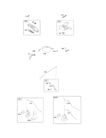 Controls, Governor Spring, Thermostat parts for Briggs & Stratton Engine 11P902-0129-B3 from AppliancePartsPros.com