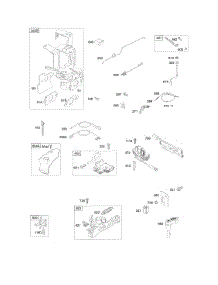 Controls, Flywheel Brake, Governor Spring, Ignition parts for Briggs & Stratton Engine 120612-0132-B1 from AppliancePartsPros.com