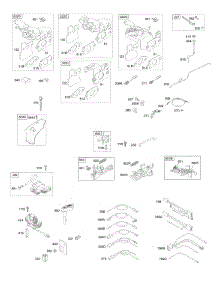 Brake, Controls, Governor Spring, Ignition parts for Briggs & Stratton Engine 121682-0123-E1 from AppliancePartsPros.com