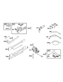 Brake, Electrical parts for Briggs & Stratton Engine 121702-0256-01 from AppliancePartsPros.com