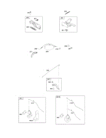 Controls, Governor Spring, Thermostat parts for Briggs & Stratton Engine 121R02-0002-F1 from AppliancePartsPros.com