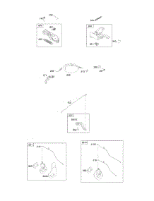 Controls, Governor Spring, Thermostat parts for Briggs & Stratton Engine 121S02-0002-F1 from AppliancePartsPros.com