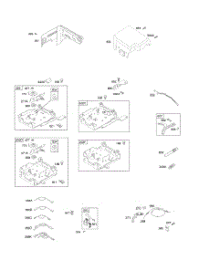 Controls, Governor Spring, Ignition parts for Briggs & Stratton Engine 122232-0119-01 from AppliancePartsPros.com