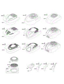 Blower Housing / Shrouds parts for Briggs & Stratton Engine 122M05-3846-F1 from AppliancePartsPros.com