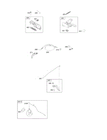 Controls, Governor Spring, Thermostat parts for Briggs & Stratton Engine 122Q02-0154-H1 from AppliancePartsPros.com