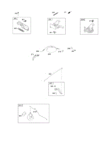 Controls, Governor Spring, Thermostat parts for Briggs & Stratton Engine 122R02-0111-B1 from AppliancePartsPros.com