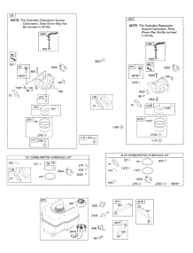 Carburetor, Fuel Supply parts for Briggs & Stratton Engine 123332-0267-B1 from AppliancePartsPros.com