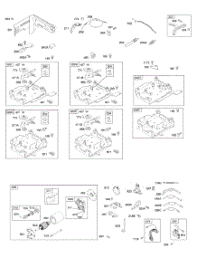 Controls, Electric Starter, Governor Spring, Ignition parts for Briggs & Stratton Engine 123352-0303-B1 from AppliancePartsPros.com