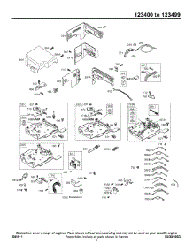 Controls, Governor Springs, Ignition parts for Briggs & Stratton Engine 123437-0137-E1 from AppliancePartsPros.com