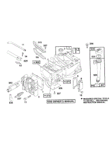 Cylinder,Cyl. Head,Oil Fill parts for Briggs & Stratton Engine 123807-0270-99 from AppliancePartsPros.com