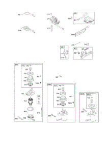 Alternator, Electric Starter, Electrical, Flywheel Brake, Ignition parts for Briggs & Stratton Engine 123H07-0112-B1 from AppliancePartsPros.com