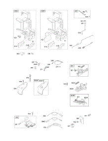 Controls, Flywheel Brake, Governor Spring, Ignition parts for Briggs & Stratton Engine 124602-0119-E1 from AppliancePartsPros.com