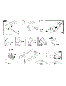 Mufflers,Deflectors,Elect. parts for Briggs & Stratton Engine 124802-3236-99 from AppliancePartsPros.com