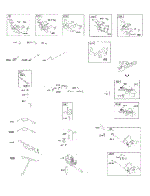 Alternator, Controls, Electrical, Flywheel Brake, Governor Spring, Ignition parts for Briggs & Stratton Engine 124L02-0645-F2 from AppliancePartsPros.com