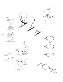 Alternator, Electric Starter, Ignition parts for Briggs & Stratton Engine 124S02-2128-B1 from AppliancePartsPros.com
