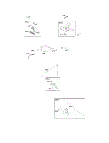 Controls, Governor Spring, Thermostat parts for Briggs & Stratton Engine 124S05-6732-B1 from AppliancePartsPros.com