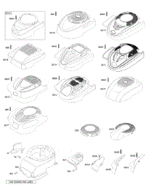 Blower Housing / Shrouds parts for Briggs & Stratton Engine 125K02-0194-E1 from AppliancePartsPros.com