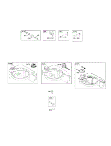 Fuel Supply parts for Briggs & Stratton Engine 126M02-1225-B1 from AppliancePartsPros.com