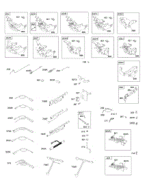 Controls, Electrical, Flywheel Brake, Governor Spring parts for Briggs & Stratton Engine 126M05-5856-B1 from AppliancePartsPros.com
