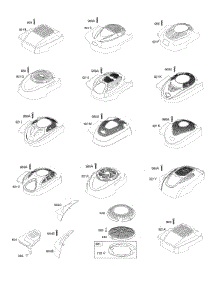 Blower Housing / Shrouds parts for Briggs & Stratton Engine 126M07-5660-F1 from AppliancePartsPros.com