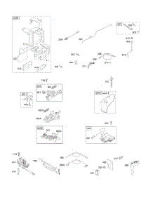 Controls, Flywheel Brake, Governor Spring, Ignition parts for Briggs & Stratton Engine 127602-0100-E1 from AppliancePartsPros.com