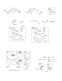 Controls, Fuel Supply, Governor Spring, Ignition parts for Briggs & Stratton Engine 128332-0036-E1 from AppliancePartsPros.com