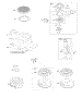 Blower Housing, Electric Starter, Flywheel, Rewind Starter