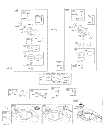 Carburetor, Fuel Supply parts for Briggs & Stratton Engine 128M02-0943-F1 from AppliancePartsPros.com