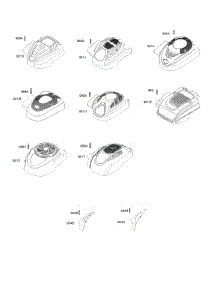 Blower Housing-Shrouds parts for Briggs & Stratton Engine 128T05-0262-B1 from AppliancePartsPros.com
