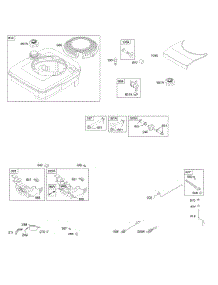 Controls, Fuel Supply, Governor Spring parts for Briggs & Stratton Engine 129702-1773-E1 from AppliancePartsPros.com