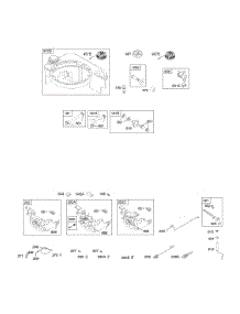 Controls, Fuel Supply, Governor Spring parts for Briggs & Stratton Engine 129807-1460-01 from AppliancePartsPros.com