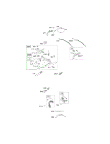 Controls, Governor Springs, Ignition parts for Briggs & Stratton Engine 12A412-0100-E1 from AppliancePartsPros.com