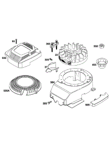 Rewind Assy parts for Briggs & Stratton Engine 12A802-0414-01 from AppliancePartsPros.com