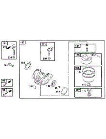 Elect, Controls parts for Briggs & Stratton Engine 12A802-0511-21 from AppliancePartsPros.com