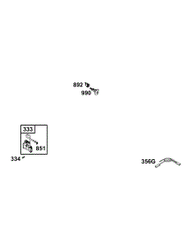 Electrical parts for Briggs & Stratton Engine 12B412-0100-E1 from AppliancePartsPros.com