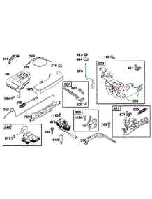 Controls, Elect, Brake parts for Briggs & Stratton Engine 12C802-0817-01 from AppliancePartsPros.com