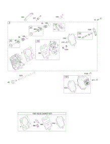 Head Group, Valves parts for Briggs & Stratton Engine 12D412-0007-E1 from AppliancePartsPros.com
