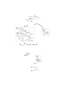 Controls, Governor Springs, Ignition parts for Briggs & Stratton Engine 12D412-0009-E1 from AppliancePartsPros.com