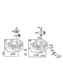 Sump Bases, Cams parts for Briggs & Stratton Engine 12E702-0682-01 from AppliancePartsPros.com