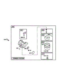Carburetor Assy parts for Briggs & Stratton Engine 12E802-1115-01 from AppliancePartsPros.com