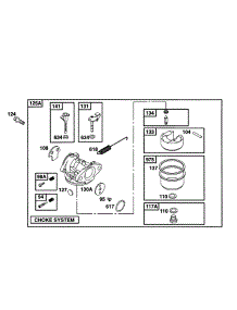 Carburetor Assy parts for Briggs & Stratton Engine 12E802-1129-01 from AppliancePartsPros.com