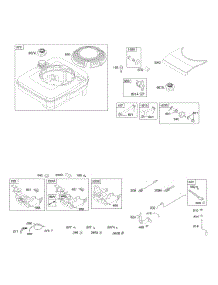 Controls, Fuel Supply, Governor Spring parts for Briggs & Stratton Engine 12F707-1821-B1 from AppliancePartsPros.com