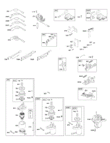 Alternator, Electric Starter, Electrical, Flywheel Brake, Ignition parts for Briggs & Stratton Engine 12F802-2309-E1 from AppliancePartsPros.com
