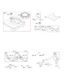 Controls, Fuel Supply, Governor Spring parts for Briggs & Stratton Engine 12G782-1714-D1 from AppliancePartsPros.com